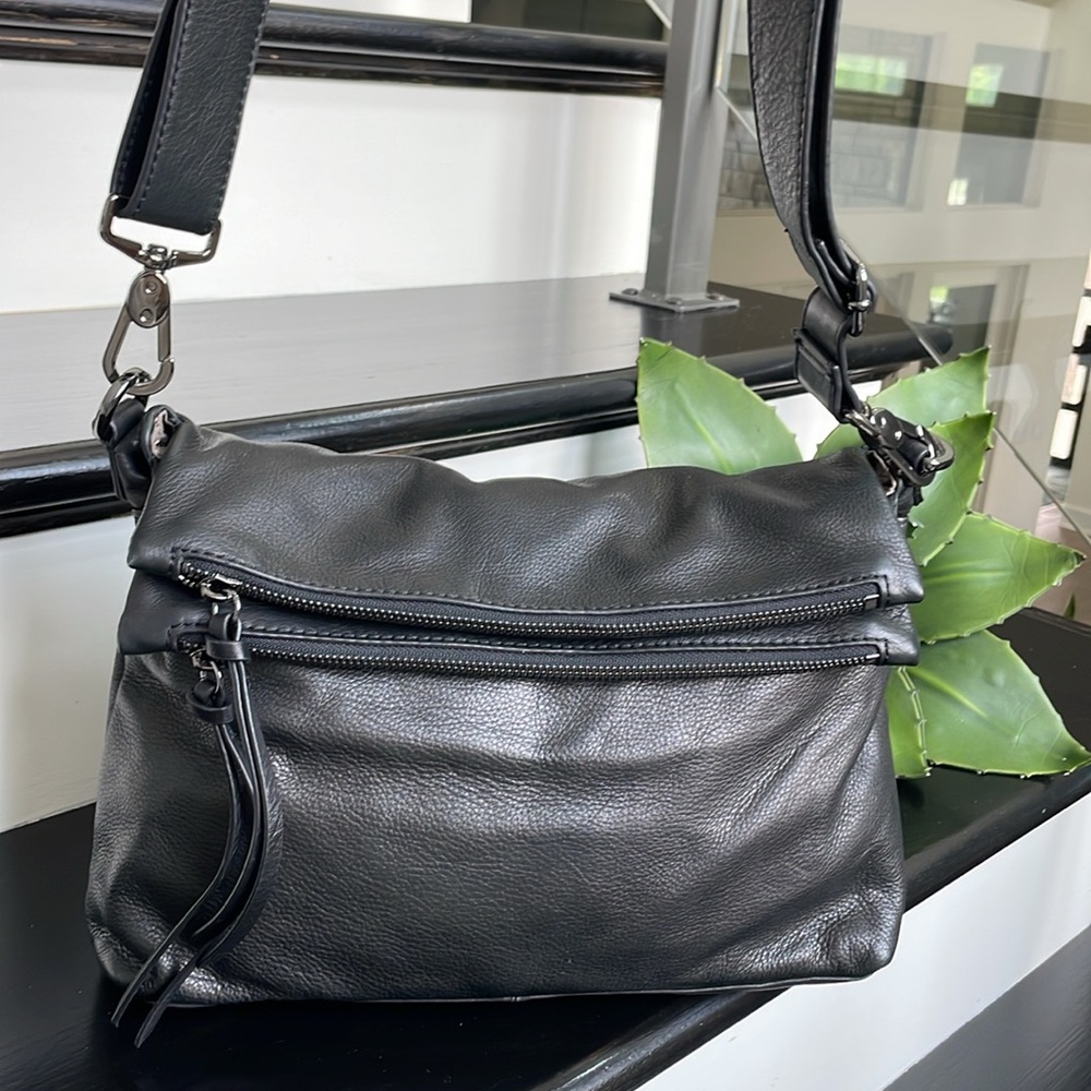 Margot Midnight Black Crossbody Bag